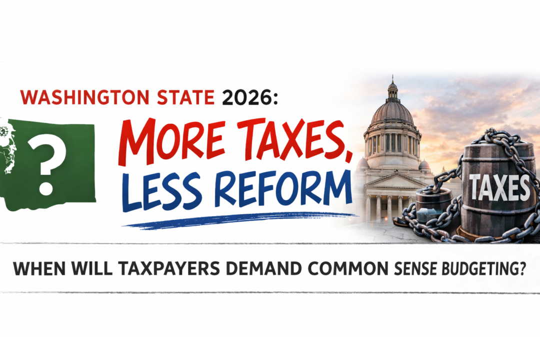 Washington’s 2026 Legislative Session: A Relentless Push for Higher Taxes